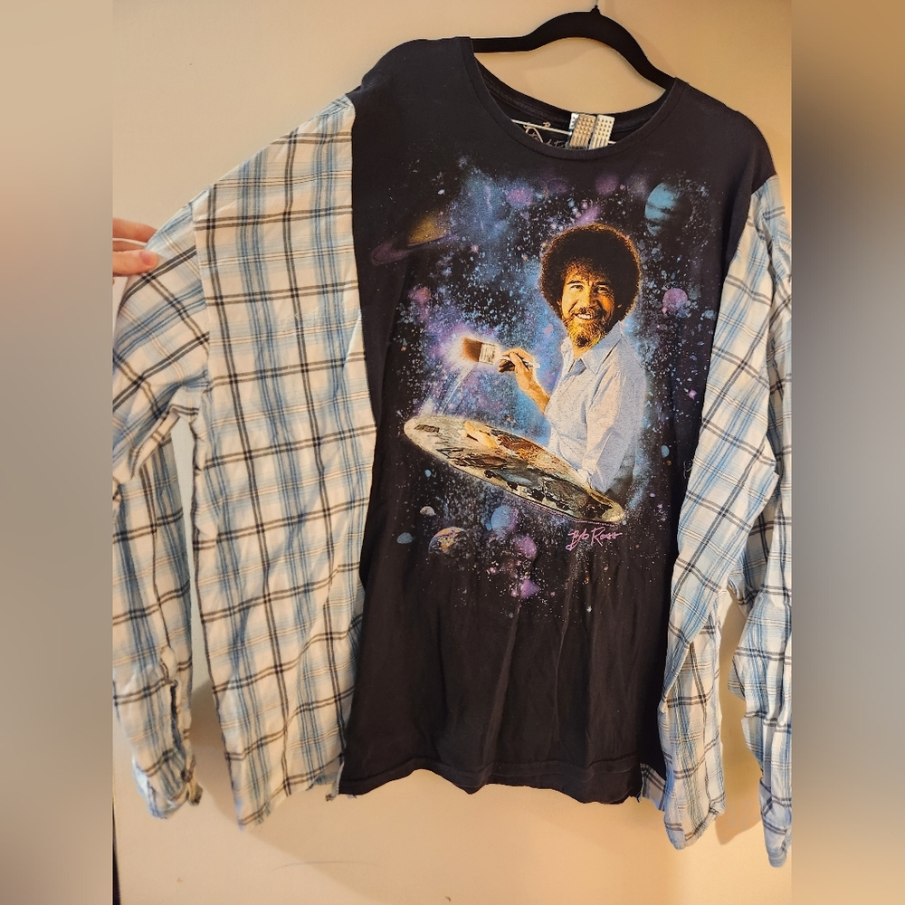 Upcyled Flannel Shirt